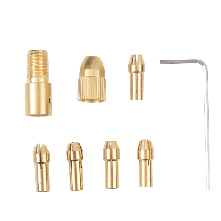 DIY-2.0 7 in 1 DIY Mini Chuck Fixture Clamp Drill Chuck Clip