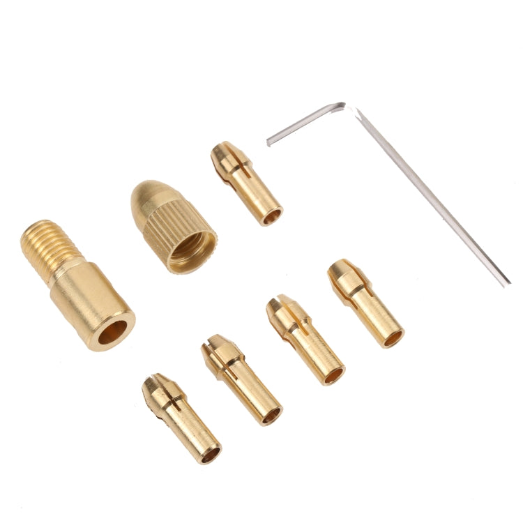DIY-3.0 8 in 1 DIY Mini Chuck Fixture Clamp Drill Chuck Clip