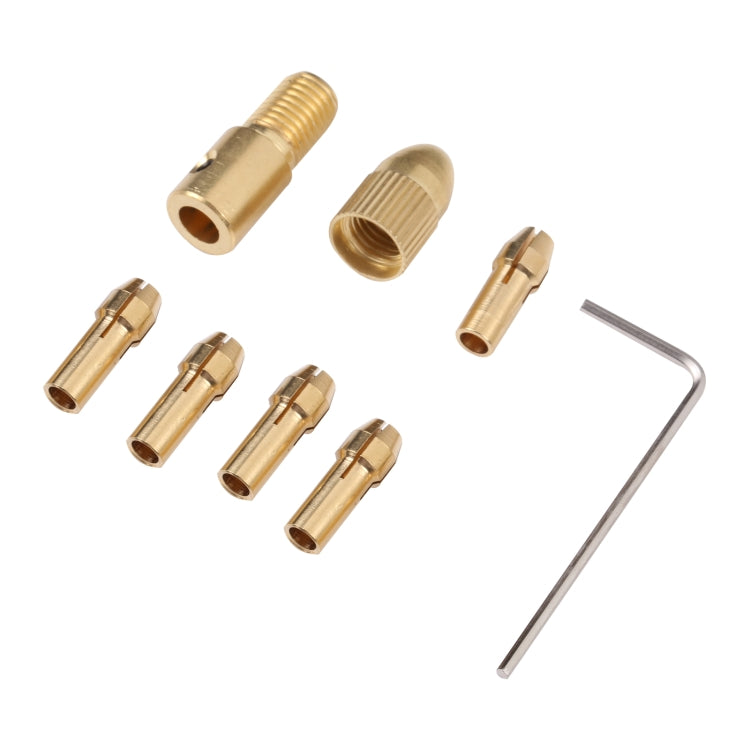 DIY-3.0 8 in 1 DIY Mini Chuck Fixture Clamp Drill Chuck Clip
