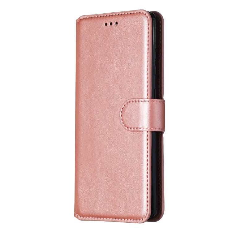 For Galaxy S20 Classic Calf Texture Magnetic Attraction Horizontal Flip Leather Case with Stand & Card Slots & Wallet Function