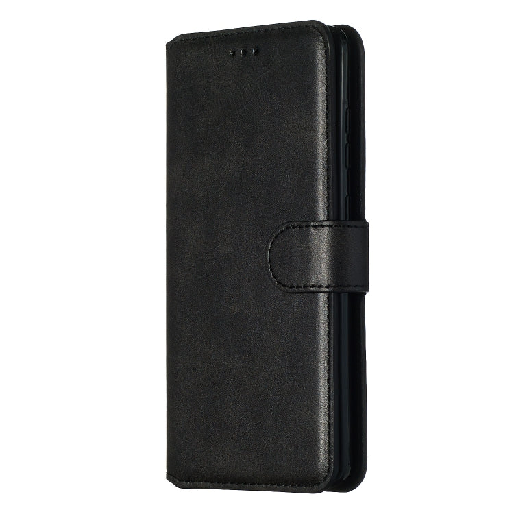 For Galaxy S20 Classic Calf Texture Magnetic Attraction Horizontal Flip Leather Case with Stand & Card Slots & Wallet Function