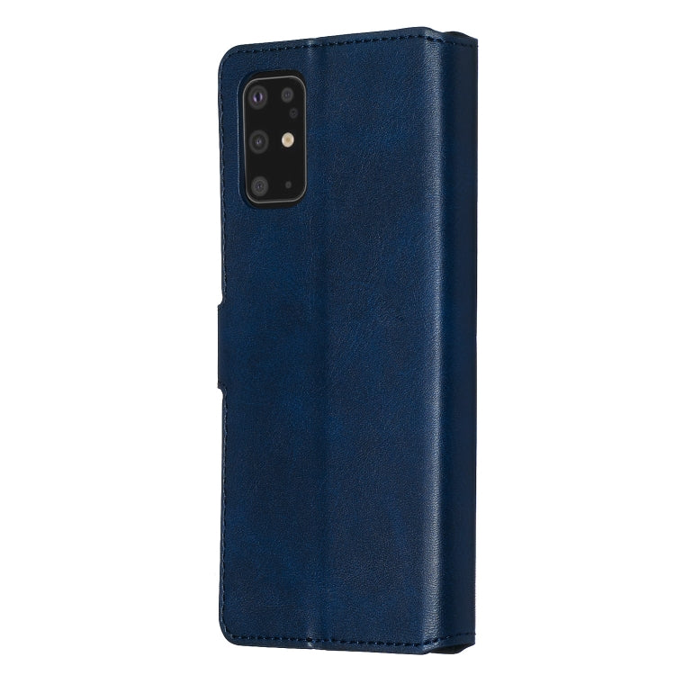 For Galaxy S20+ Classic Calf Texture Magnetic Attraction Horizontal Flip Leather Case with Stand & Card Slots & Wallet Function