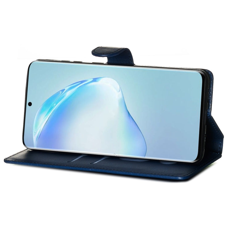 For Galaxy S20+ Classic Calf Texture Magnetic Attraction Horizontal Flip Leather Case with Stand & Card Slots & Wallet Function