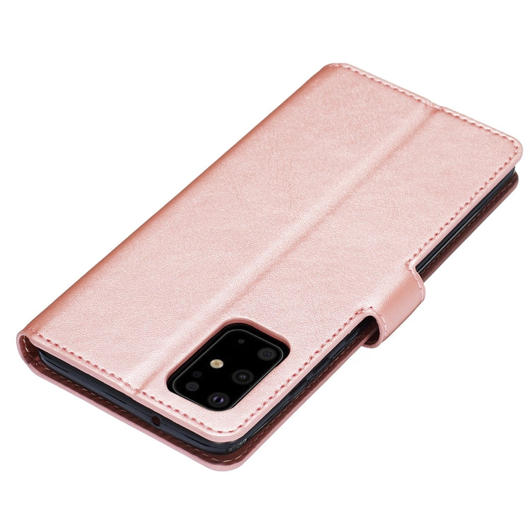 For Galaxy S20+ Classic Calf Texture Magnetic Attraction Horizontal Flip Leather Case with Stand & Card Slots & Wallet Function