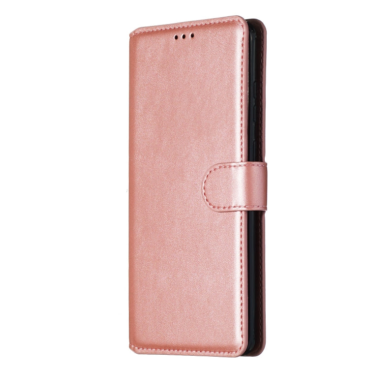 For Galaxy S20+ Classic Calf Texture Magnetic Attraction Horizontal Flip Leather Case with Stand & Card Slots & Wallet Function