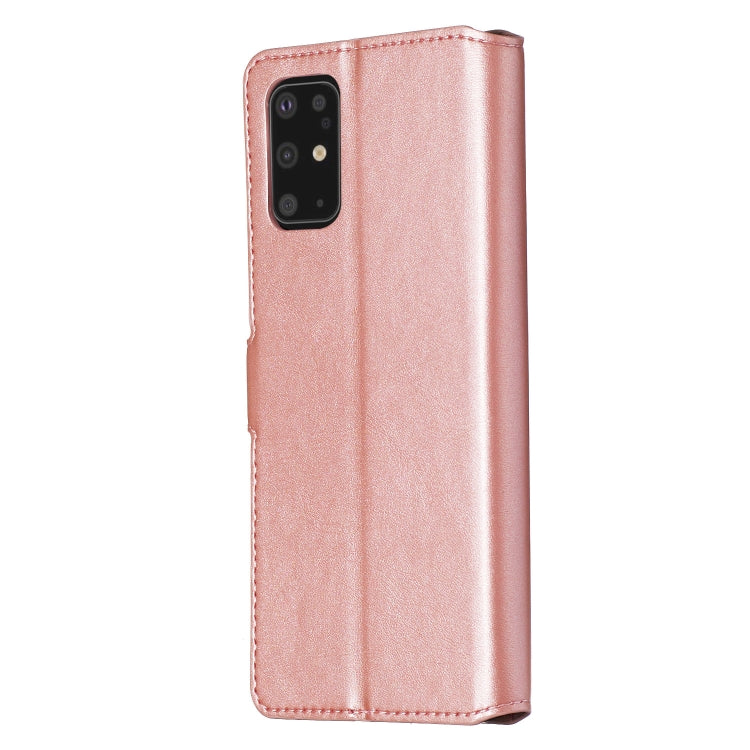 For Galaxy S20+ Classic Calf Texture Magnetic Attraction Horizontal Flip Leather Case with Stand & Card Slots & Wallet Function