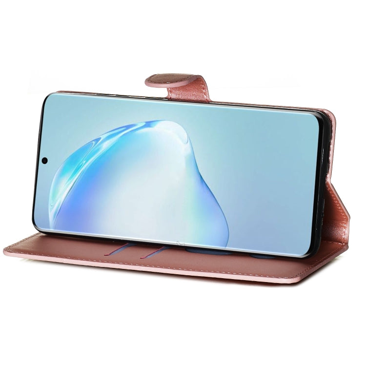 For Galaxy S20+ Classic Calf Texture Magnetic Attraction Horizontal Flip Leather Case with Stand & Card Slots & Wallet Function