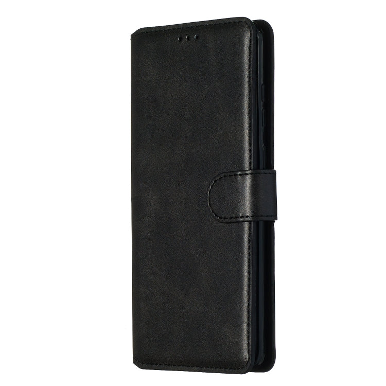 For Galaxy S20+ Classic Calf Texture Magnetic Attraction Horizontal Flip Leather Case with Stand & Card Slots & Wallet Function