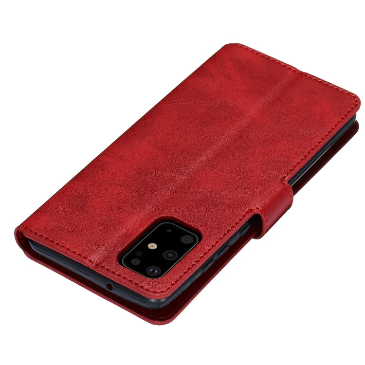 For Galaxy S20+ Classic Calf Texture Magnetic Attraction Horizontal Flip Leather Case with Stand & Card Slots & Wallet Function
