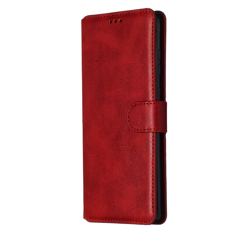 For Galaxy S20+ Classic Calf Texture Magnetic Attraction Horizontal Flip Leather Case with Stand & Card Slots & Wallet Function