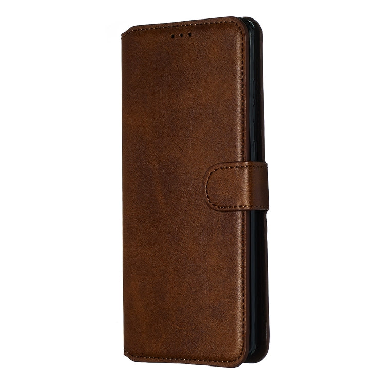 For Galaxy S20 Ultra Classic Calf Texture Magnetic Attraction Horizontal Flip Leather Case with Stand & Card Slots & Wallet Function