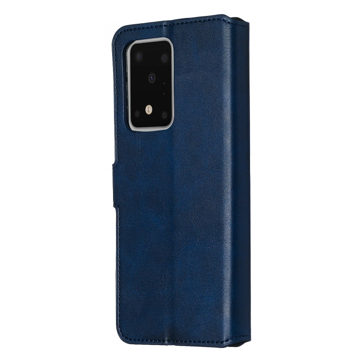 For Galaxy S20 Ultra Classic Calf Texture Magnetic Attraction Horizontal Flip Leather Case with Stand & Card Slots & Wallet Function