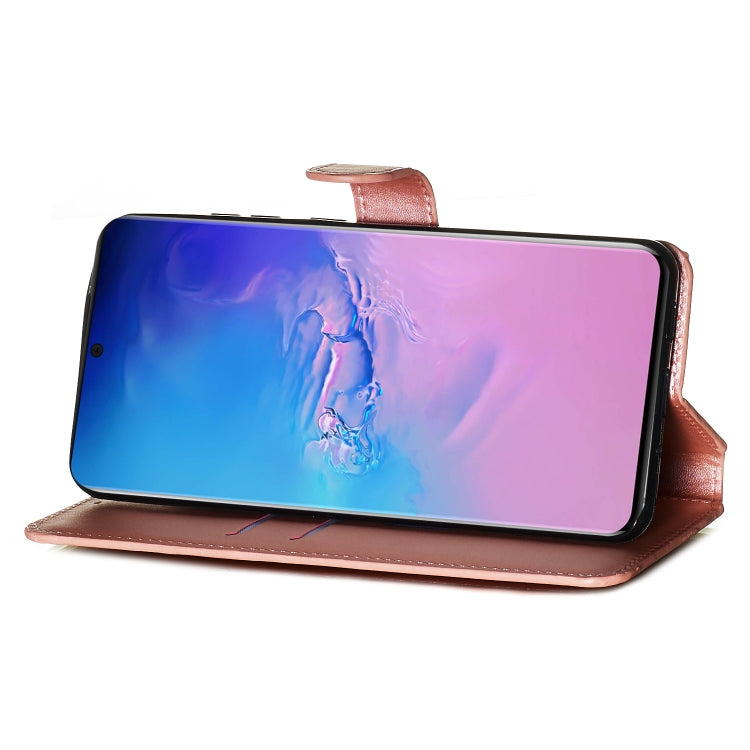 For Galaxy S20 Ultra Classic Calf Texture Magnetic Attraction Horizontal Flip Leather Case with Stand & Card Slots & Wallet Function