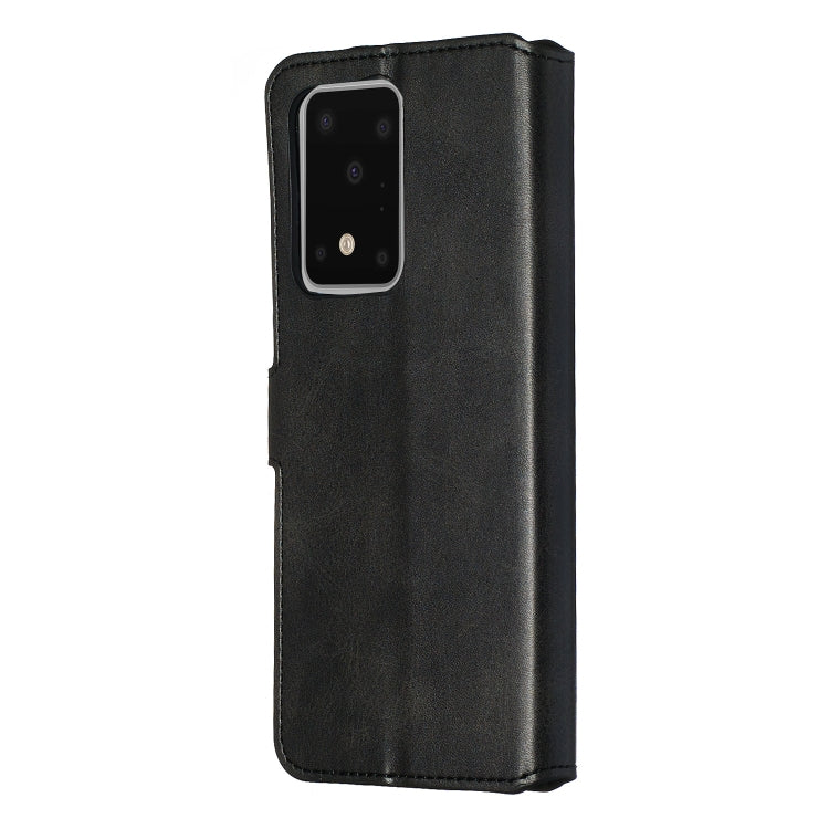 For Galaxy S20 Ultra Classic Calf Texture Magnetic Attraction Horizontal Flip Leather Case with Stand & Card Slots & Wallet Function