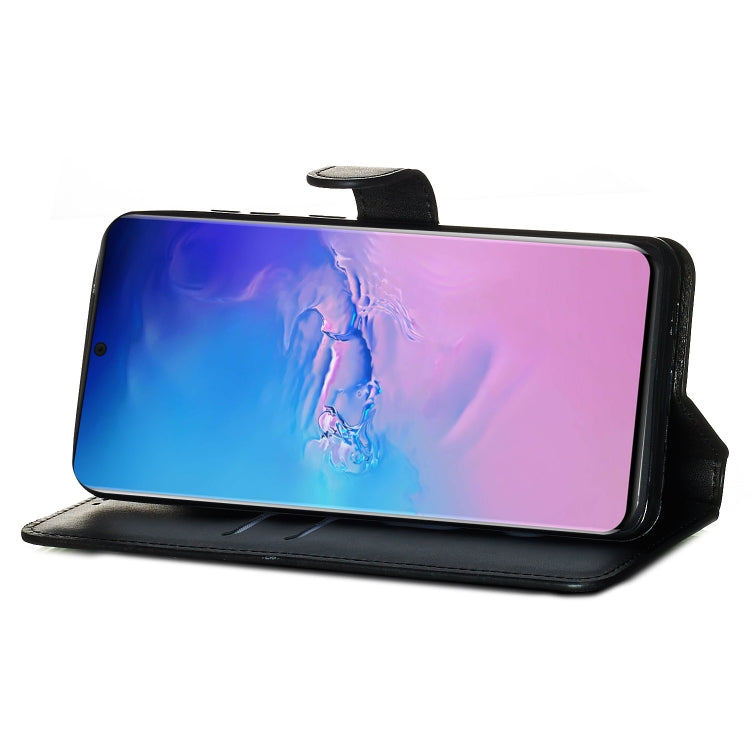For Galaxy S20 Ultra Classic Calf Texture Magnetic Attraction Horizontal Flip Leather Case with Stand & Card Slots & Wallet Function
