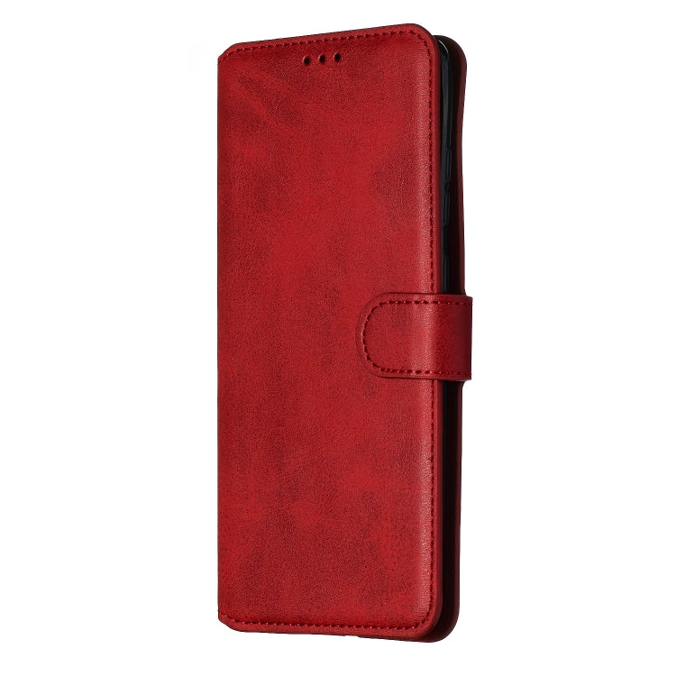For Galaxy S20 Ultra Classic Calf Texture Magnetic Attraction Horizontal Flip Leather Case with Stand & Card Slots & Wallet Function