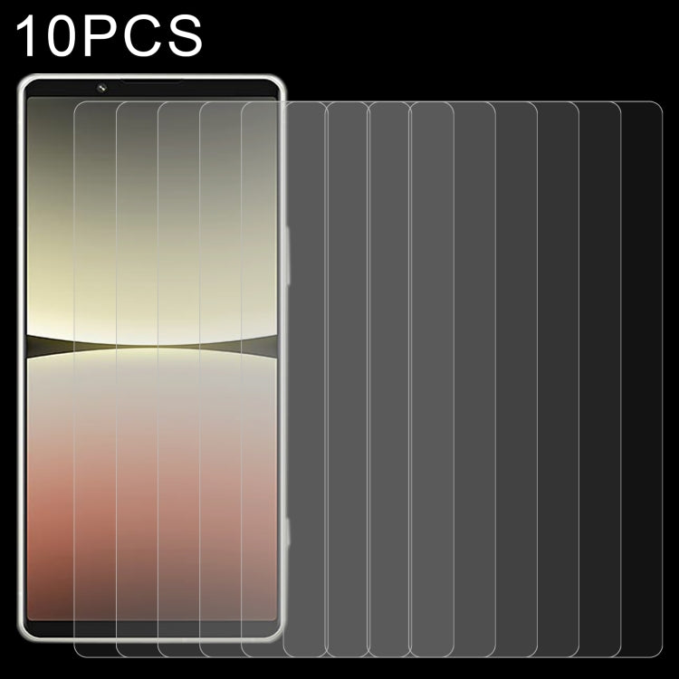 For Sony Xperia 5 IV 10 PCS 0.26mm 9H 2.5D Tempered Glass Film