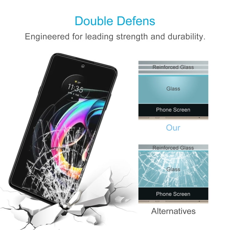 For Motorola Edge 30 Neo 50 PCS 0.26mm 9H 2.5D Tempered Glass Film