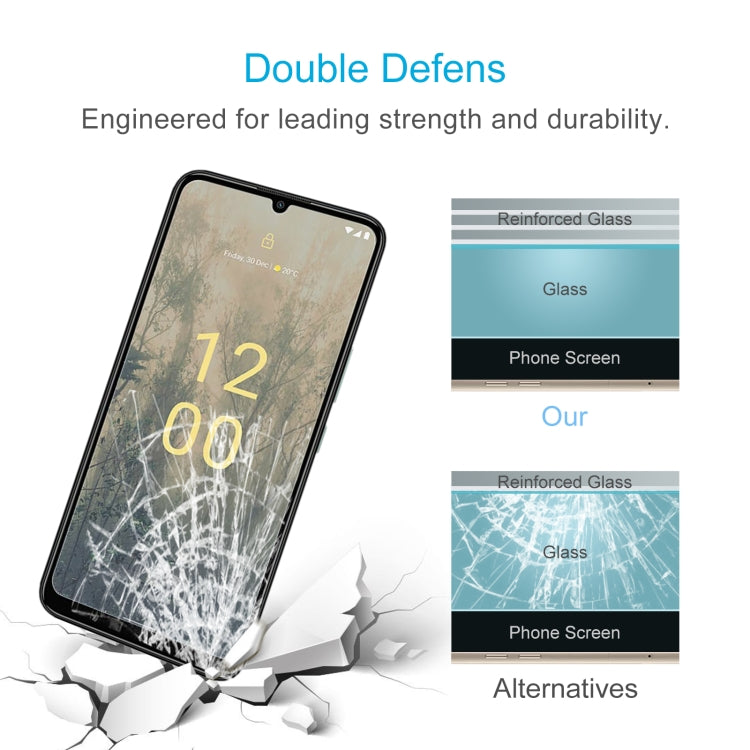 For Nokia C31 50 PCS 0.26mm 9H 2.5D Tempered Glass Film