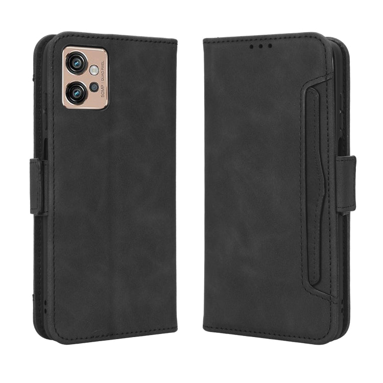 For Motorola Moto G32 Skin Feel Calf Texture Card Slots Leather Phone Case