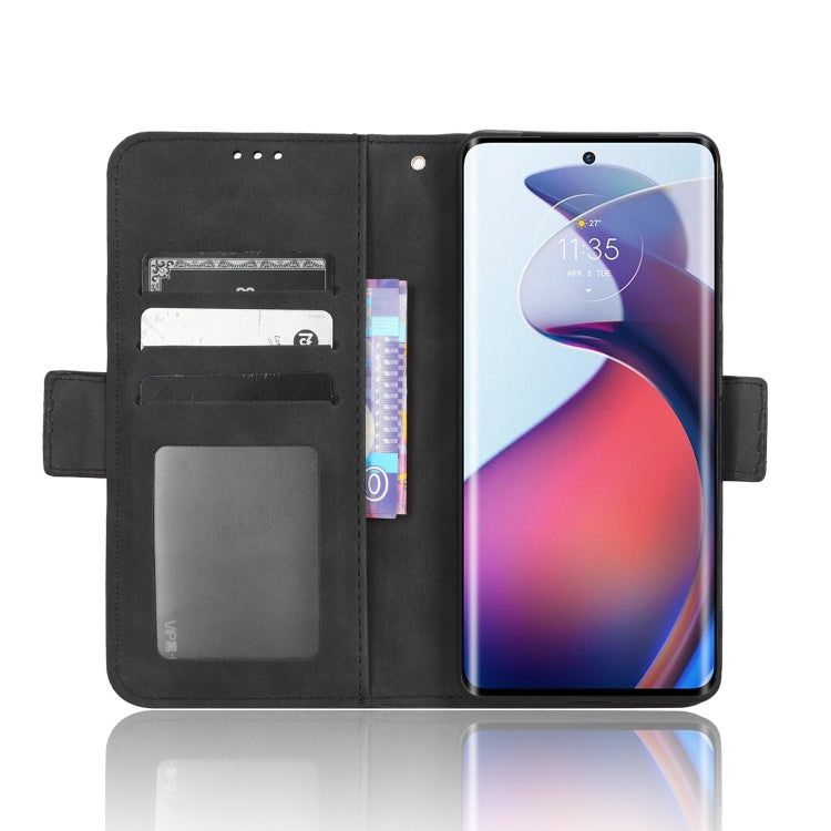 For Motorola Moto S30 Pro 5G Skin Feel Calf Texture Card Slots Leather Phone Case