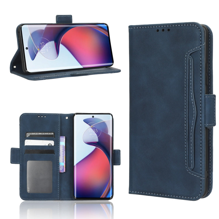 For Motorola Moto S30 Pro 5G Skin Feel Calf Texture Card Slots Leather Phone Case