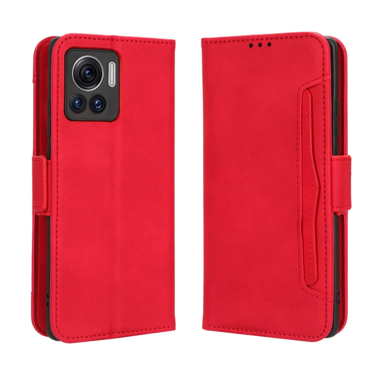 For Motorola Moto X30 Pro 5G / Edge 30 Ultra Skin Feel Calf Texture Card Slots Leather Phone Case