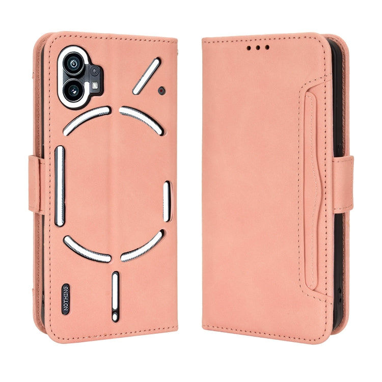 For Nothing Phone 1 Skin Feel Calf Texture Card Slots Leather Phone Case
