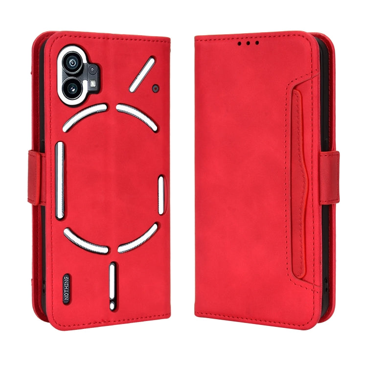 For Nothing Phone 1 Skin Feel Calf Texture Card Slots Leather Phone Case