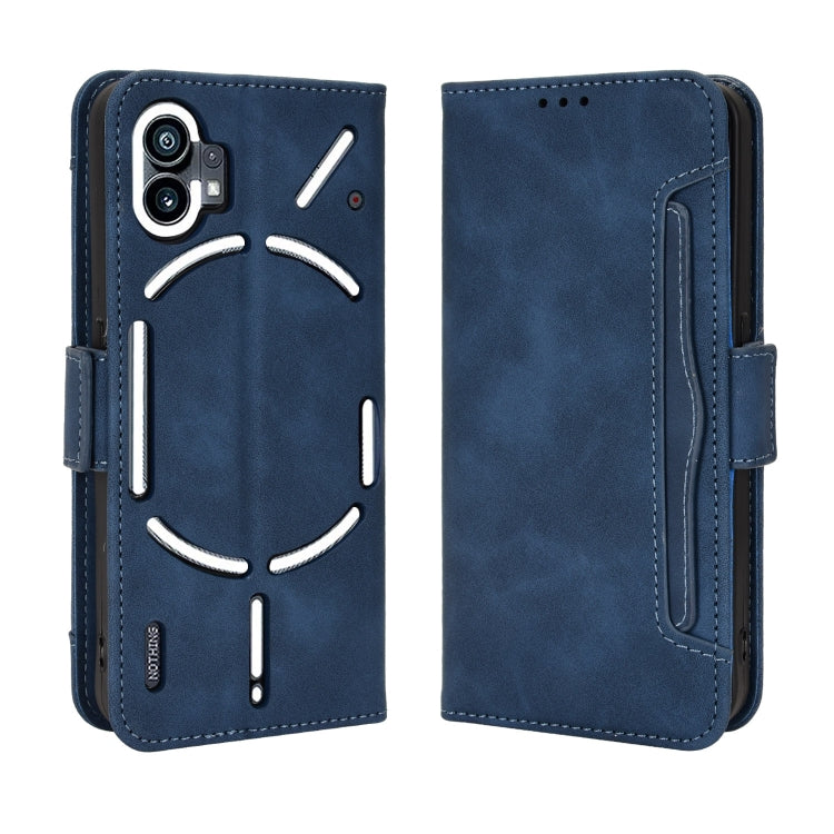 For Nothing Phone 1 Skin Feel Calf Texture Card Slots Leather Phone Case