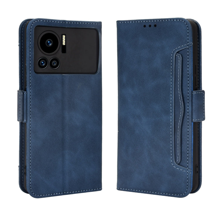 For Infinix Note 12 VIP Skin Feel Calf Texture Card Slots Leather Phone Case