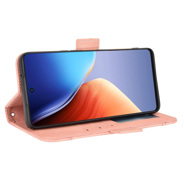 For Tecno Camon 19 Skin Feel Calf Texture Card Slots Leather Phone Case