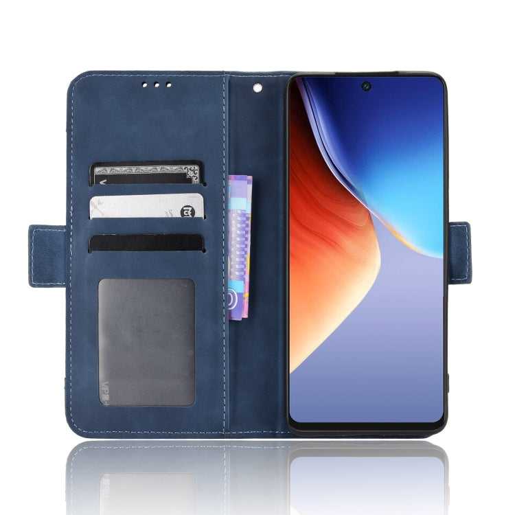 For Tecno Camon 19 Skin Feel Calf Texture Card Slots Leather Phone Case