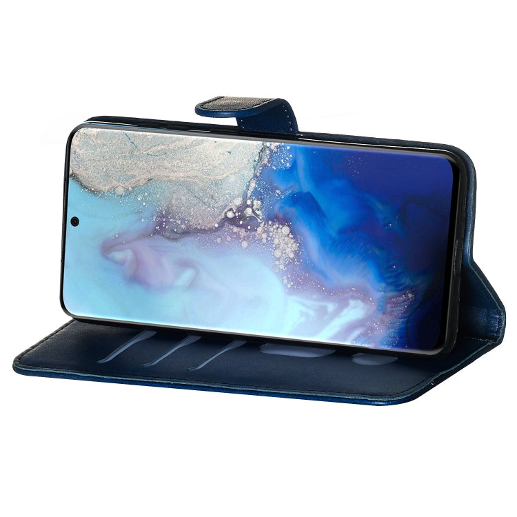 For Galaxy S20 Fashion Calf Texture Zipper Horizontal Flip Leather Case with Stand & Card Slots & Wallet Function