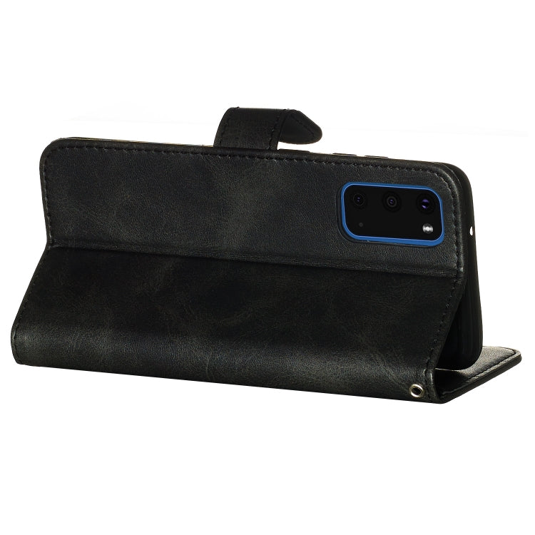 For Galaxy S20 Fashion Calf Texture Zipper Horizontal Flip Leather Case with Stand & Card Slots & Wallet Function