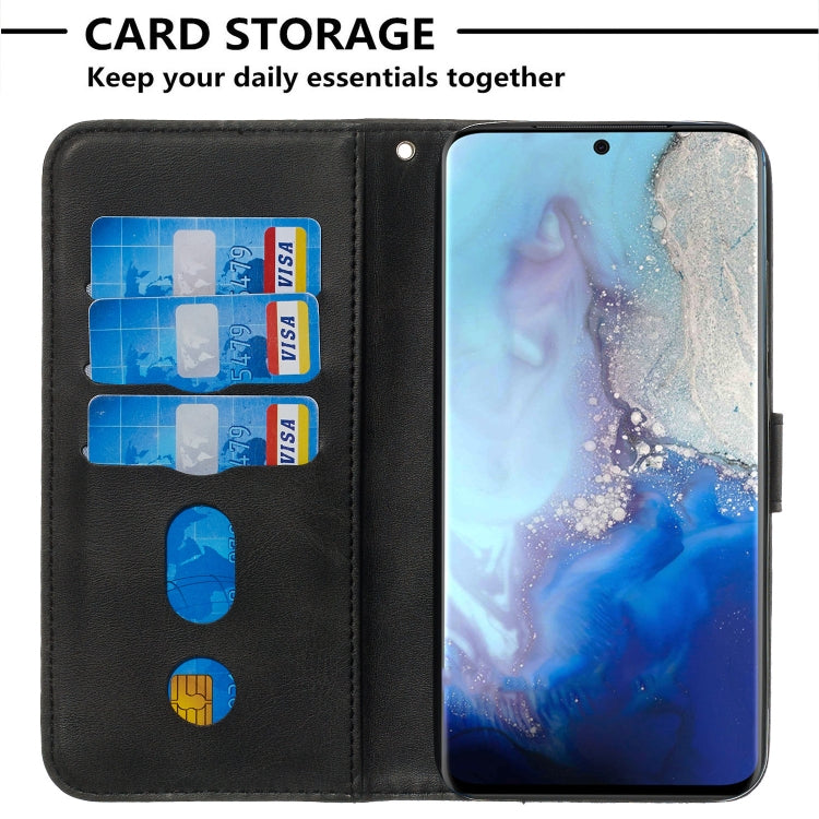 For Galaxy S20 Fashion Calf Texture Zipper Horizontal Flip Leather Case with Stand & Card Slots & Wallet Function