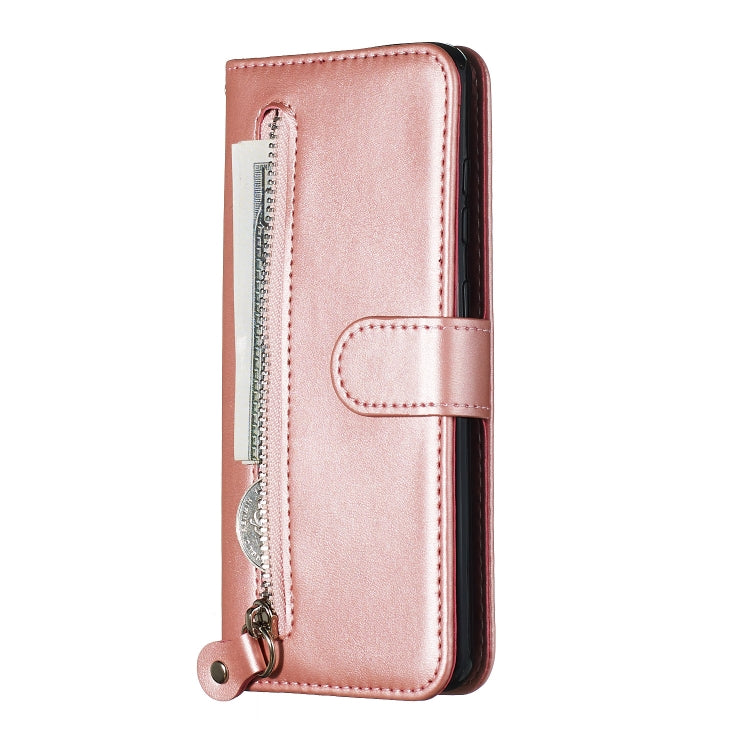 For Galaxy S20 Fashion Calf Texture Zipper Horizontal Flip Leather Case with Stand & Card Slots & Wallet Function
