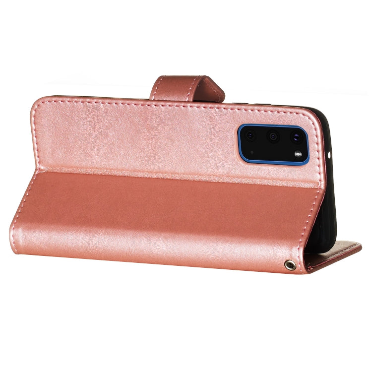 For Galaxy S20 Fashion Calf Texture Zipper Horizontal Flip Leather Case with Stand & Card Slots & Wallet Function
