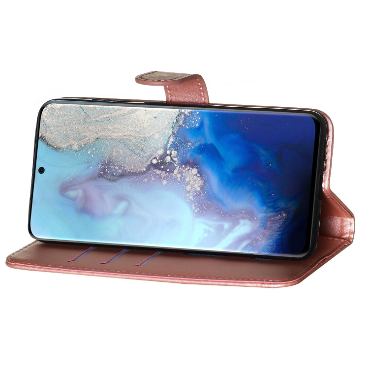 For Galaxy S20 Fashion Calf Texture Zipper Horizontal Flip Leather Case with Stand & Card Slots & Wallet Function