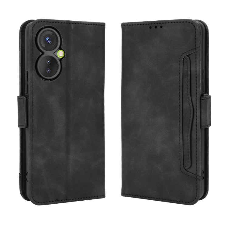 For Tecno Spark 9 Pro Skin Feel Calf Texture Card Slots Leather Phone Case