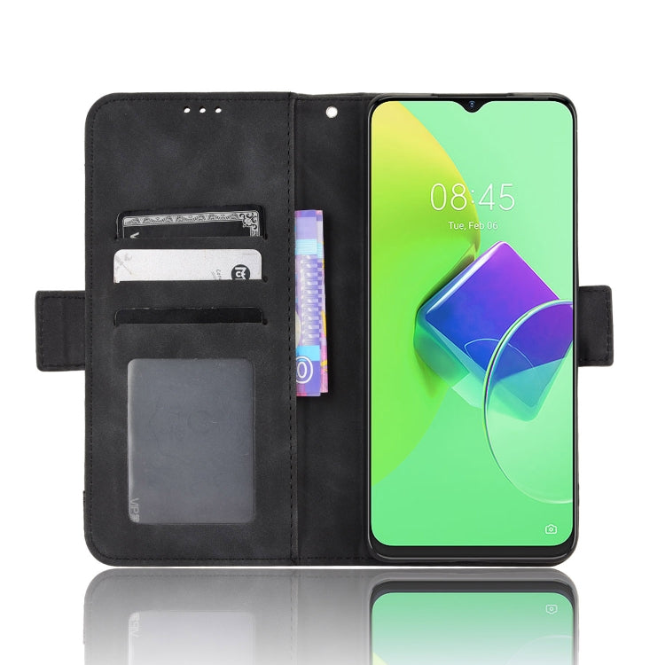 For Tecno Spark 9 Pro Skin Feel Calf Texture Card Slots Leather Phone Case
