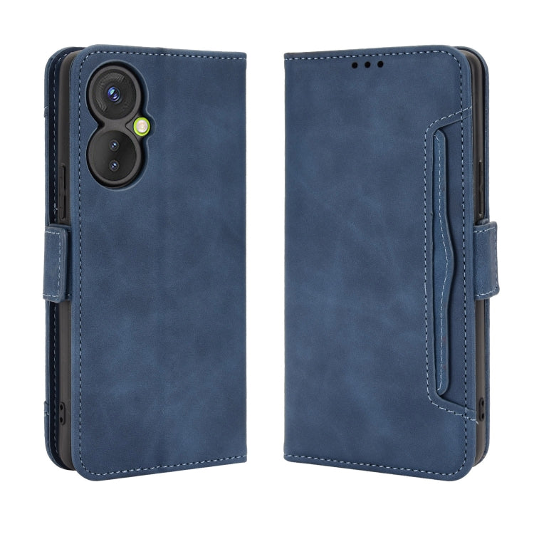 For Tecno Spark 9 Pro Skin Feel Calf Texture Card Slots Leather Phone Case