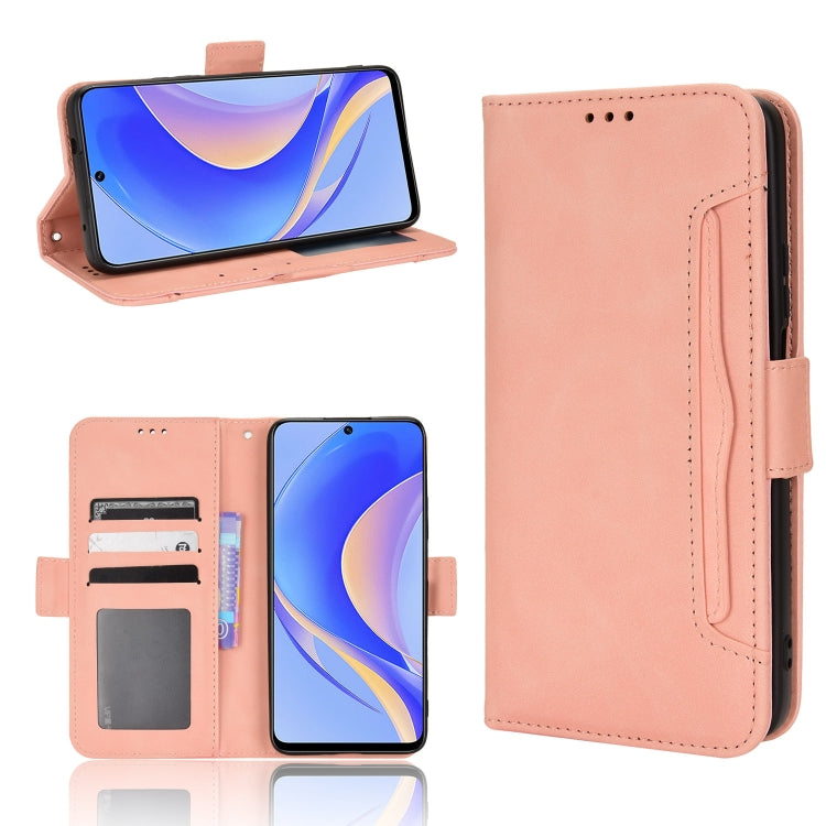 For Huawei nova Y90 Skin Feel Calf Texture Card Slots Leather Phone Case