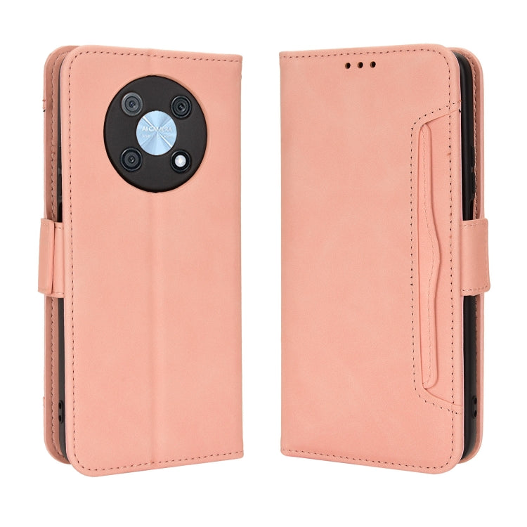 For Huawei nova Y90 Skin Feel Calf Texture Card Slots Leather Phone Case