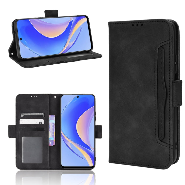 For Huawei nova Y90 Skin Feel Calf Texture Card Slots Leather Phone Case
