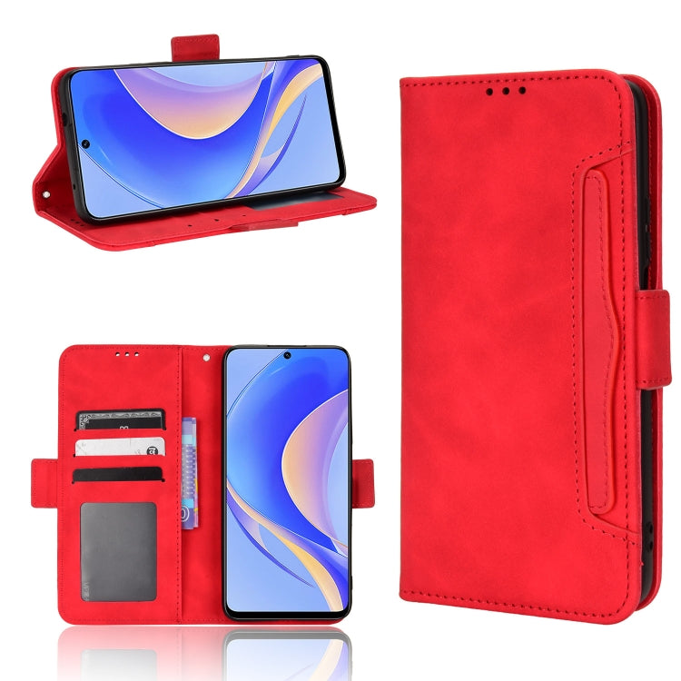 For Huawei nova Y90 Skin Feel Calf Texture Card Slots Leather Phone Case