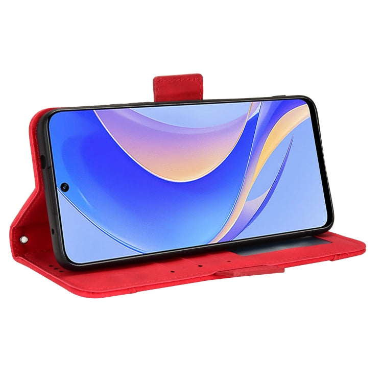 For Huawei nova Y90 Skin Feel Calf Texture Card Slots Leather Phone Case
