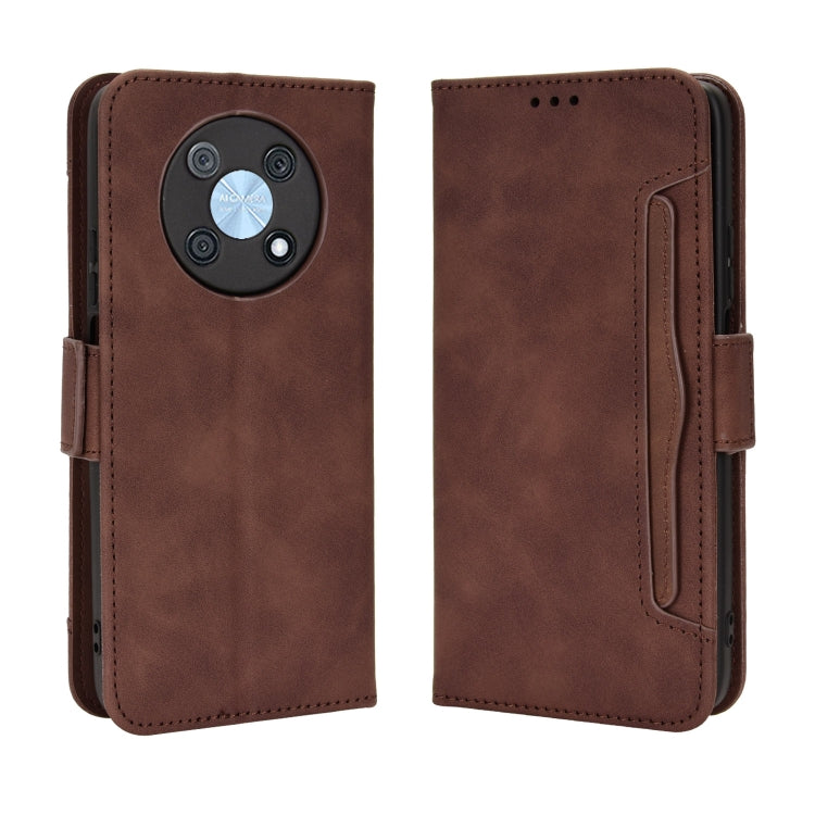 For Huawei nova Y90 Skin Feel Calf Texture Card Slots Leather Phone Case