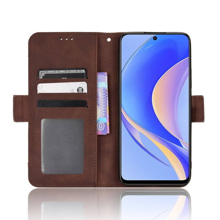 For Huawei nova Y90 Skin Feel Calf Texture Card Slots Leather Phone Case