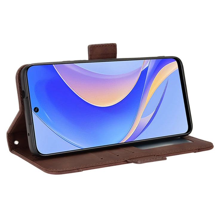 For Huawei nova Y90 Skin Feel Calf Texture Card Slots Leather Phone Case